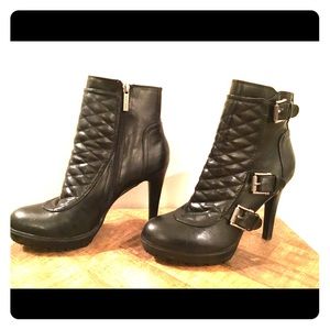 Nine West black ankle boots