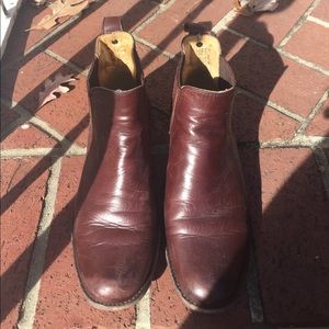 Brown Frye Chelsea Boots
