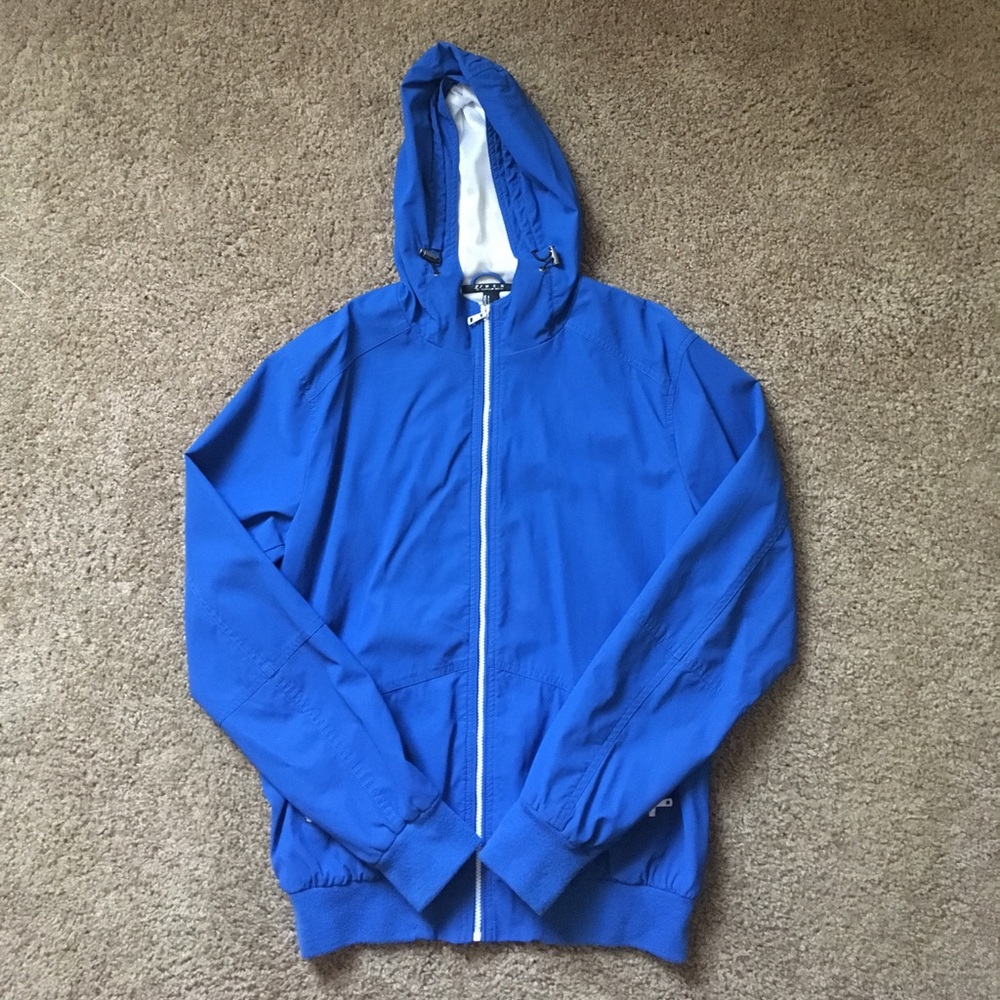 Forever 21 Men’s (L) Blue fall/rain jacket.