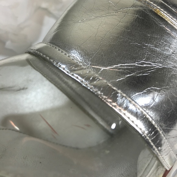 Clear metallic high heels - Picture 5 of 5