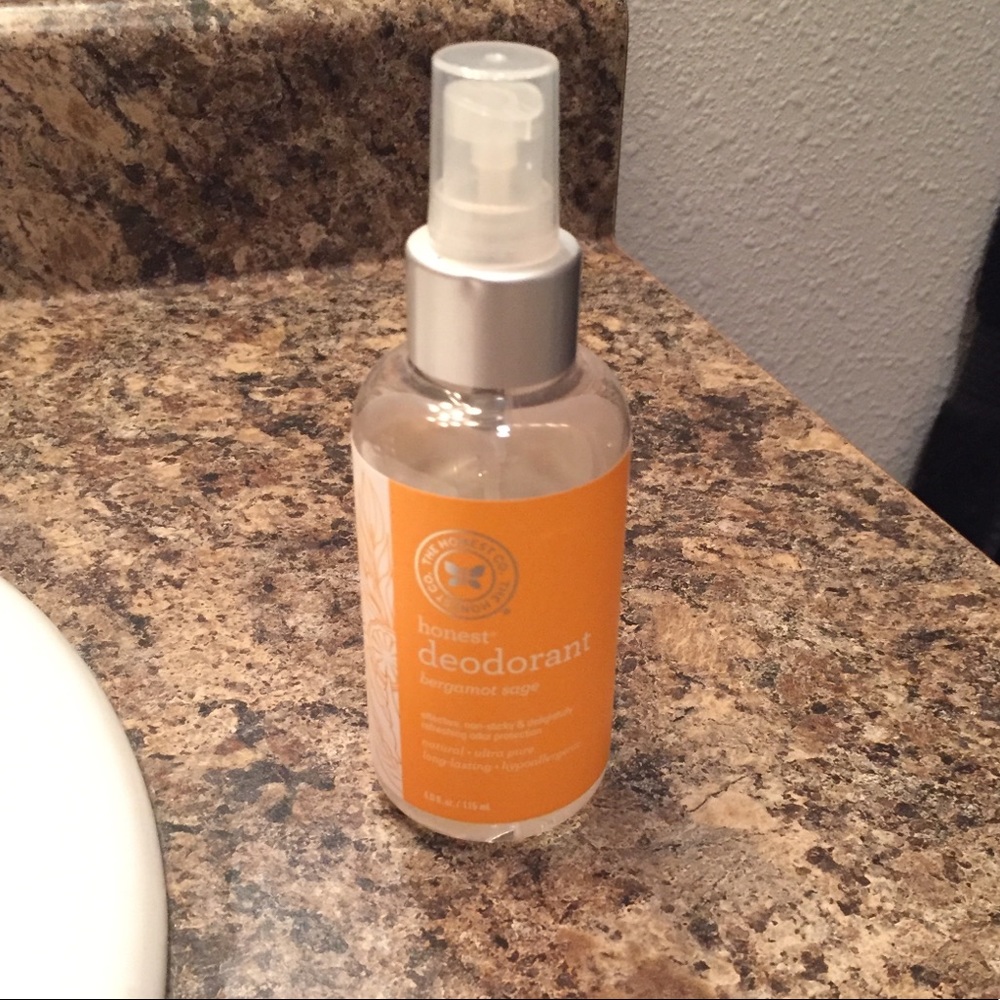 Honest Bergamot Sage deodorant