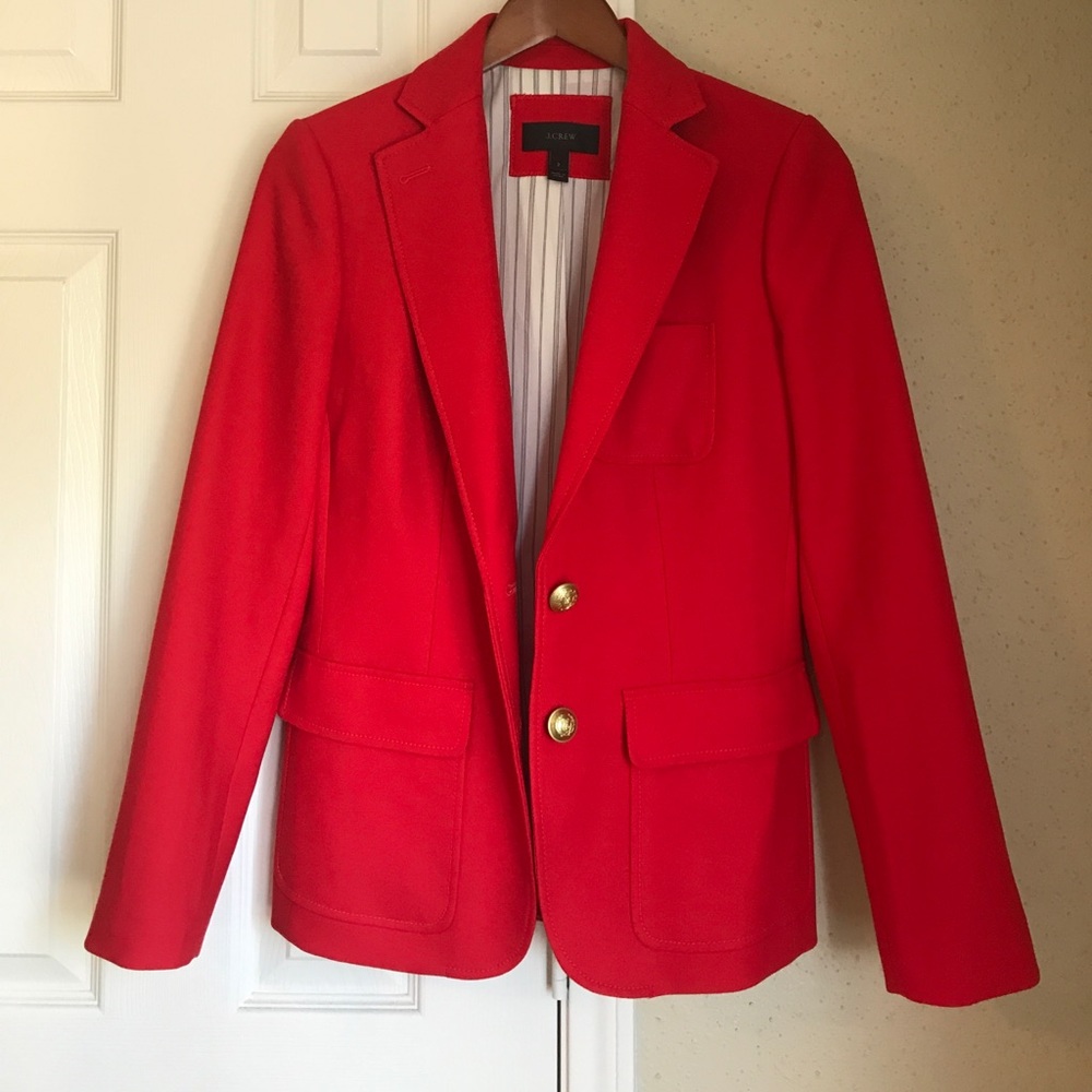 100% wool JCREW Jkt. NEVER USED !