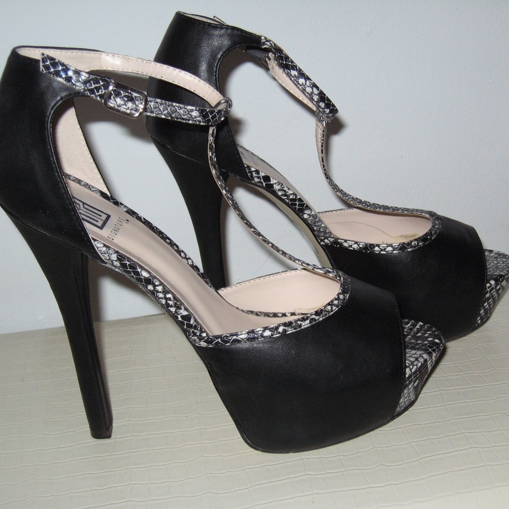 T-Strap Heels