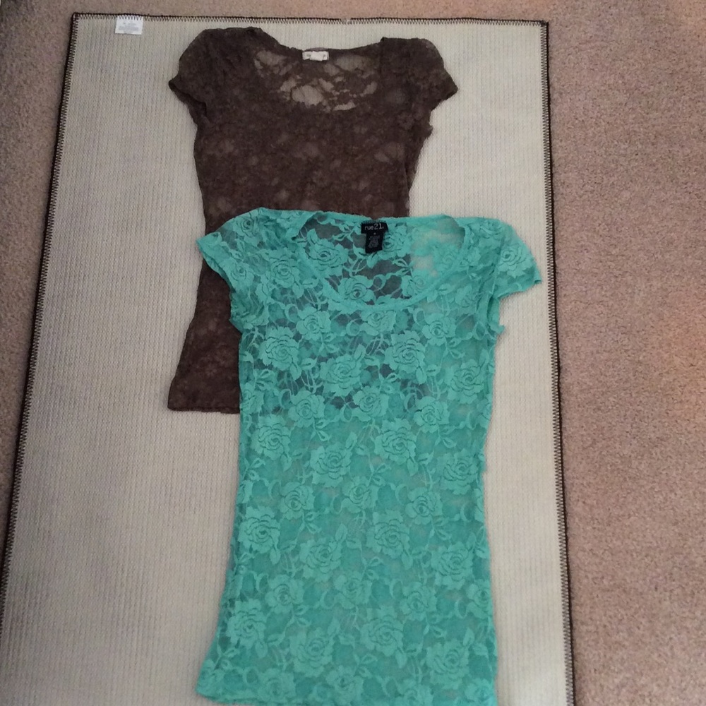 Lace t- shirts