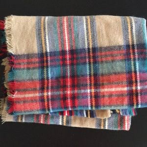 Merona Plaid Blanket Scarf