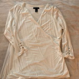 White House Black Market Blouse Size XL