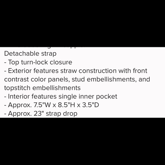 Pineapple wicker purse - Picture 5 of 5