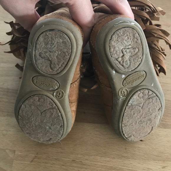 Cute fringe booties! - Picture 2 of 5