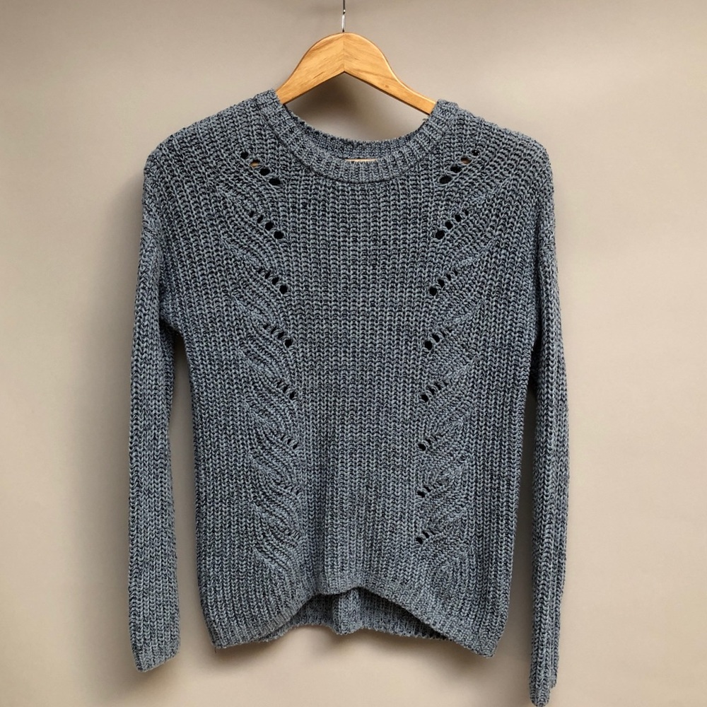 GAP BLUE CABLE KNIT SWEATER/TOP