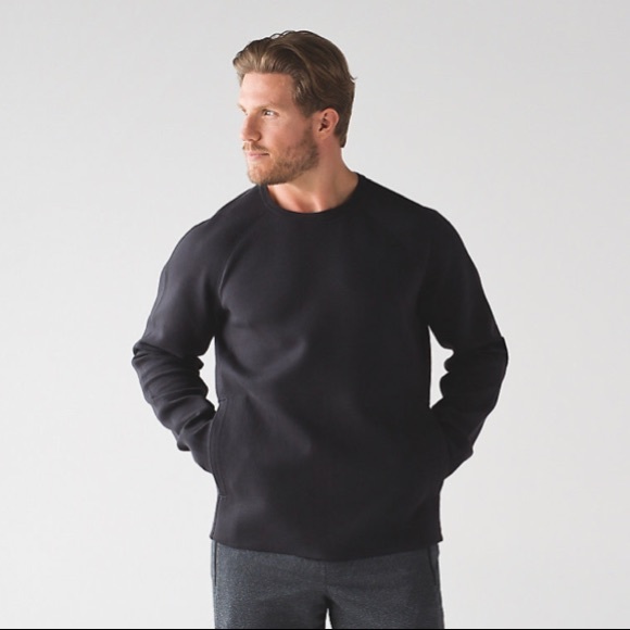 lululemon mens crew neck sweatshirt