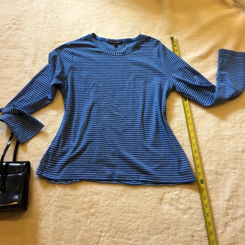 Brooks Brothers striped long sleeve tshirt