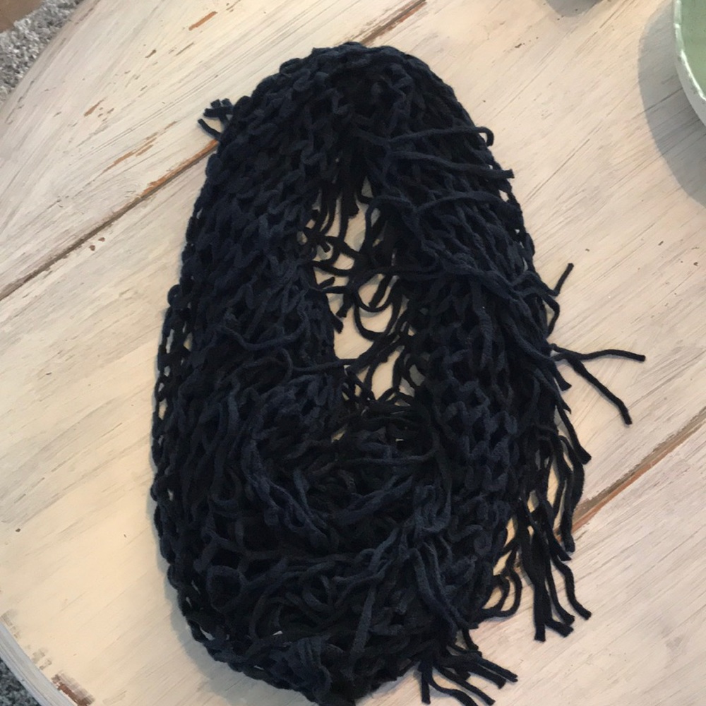 Navy infinity scarf