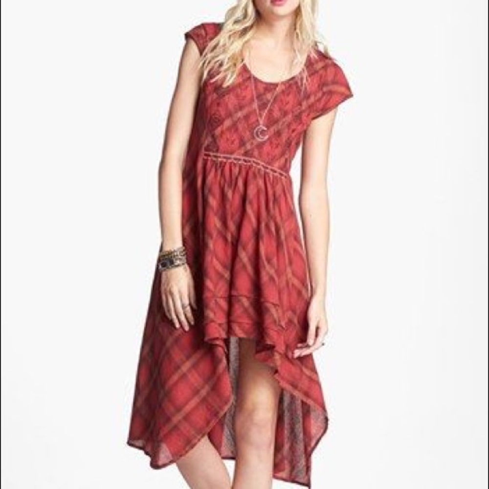 Free People Rad For Plaid Dress
