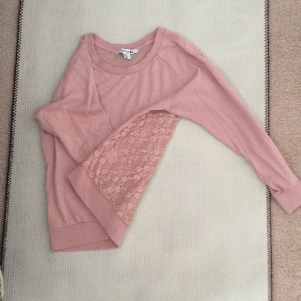 Long sleeve lace shirt