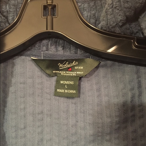 Woolrich Kineta Corduroy Blue Jacket EUC - Picture 3 of 7