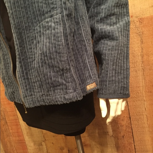 Woolrich Kineta Corduroy Blue Jacket EUC - Picture 4 of 7
