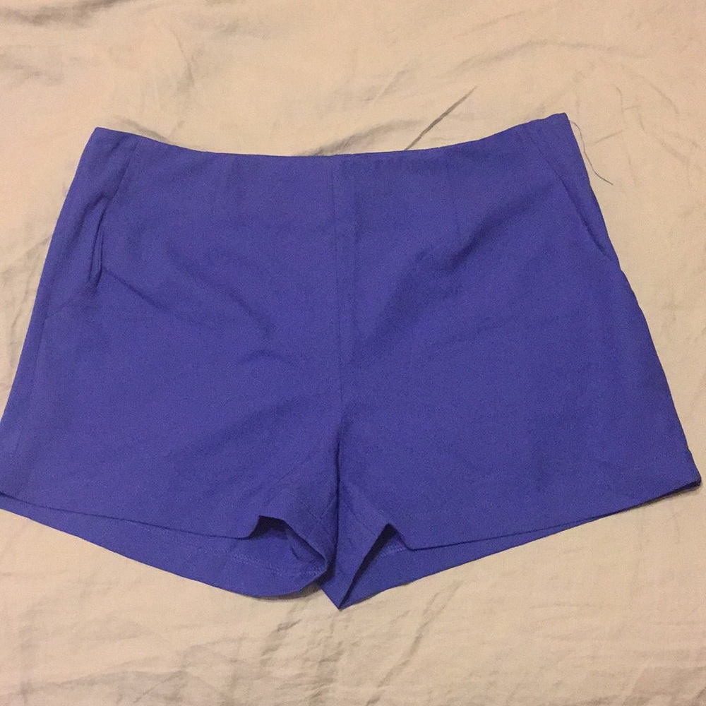 Royal blue shorts - never worn