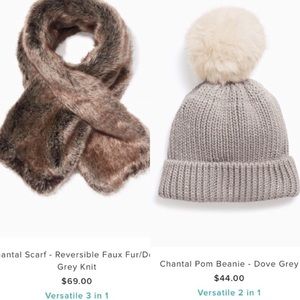 Chantal Scarf and Beanie