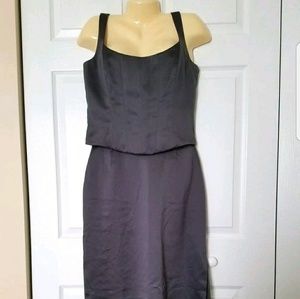 NICOLE MILLER 2 Piece Gown 14 Large
Gray Formal