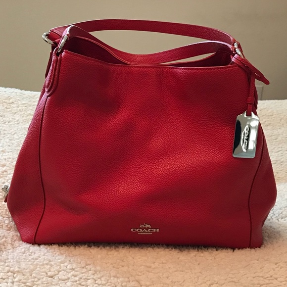 Coach Handbags - COACH Handbag - Red