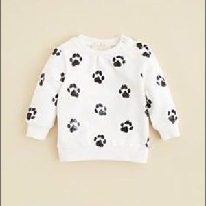 paw print sweater
