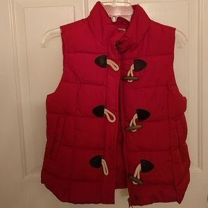 Red Puffy Vest