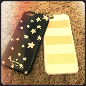 2 iPhone 6-7 Kate Spade cases