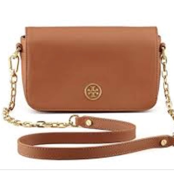 Tory Burch Handbags - 🆕 Tory Burch ‘Robinson’ Chain Crossbody Tiger Eye