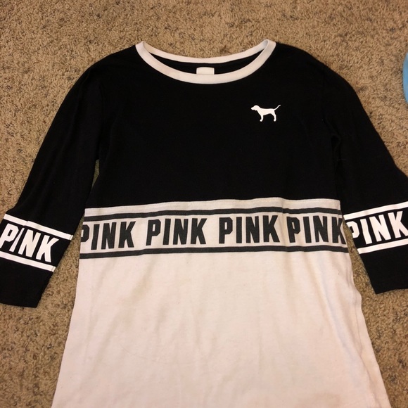 PINK Victoria's Secret Tops - VS PINK half sleeve