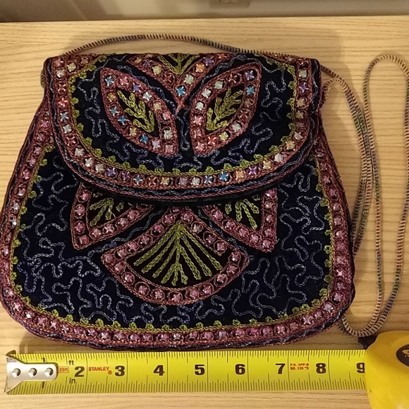 Gorgeous bohomian clutch/satchel - Picture 1 of 5