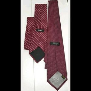 Hugo Boss (set of 2)
100% Silk Ties
Made In Italy