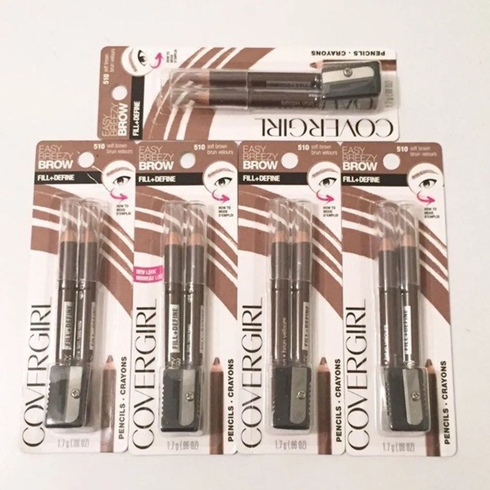 10 CoverGirl Eyebrow Pencil Liner BROWN