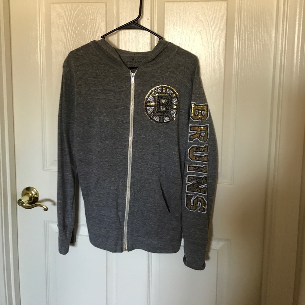 Boston Bruins Zip up Sweatshirt Hoodie