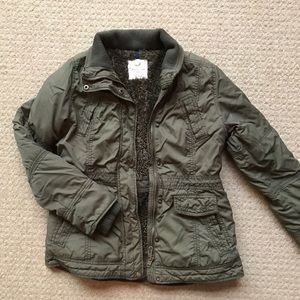 American Eagle- fur jacket