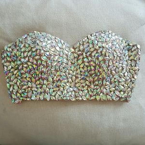 *Final Reduction* Guess Bejeweled Strapless Bra