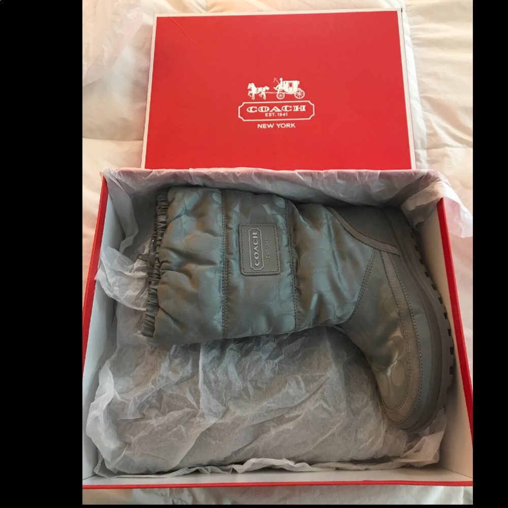 Coach winter boots