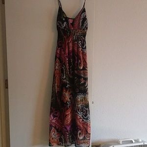 Maxi with spaghetti straps