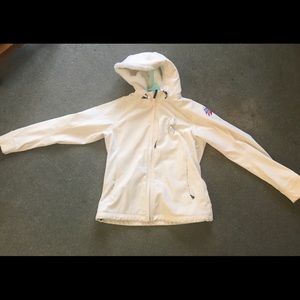 Snyder Women’s Coat Size Large nice fleece hood