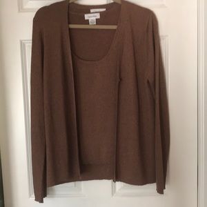 👚Calvin Klein Sweater and tank combo