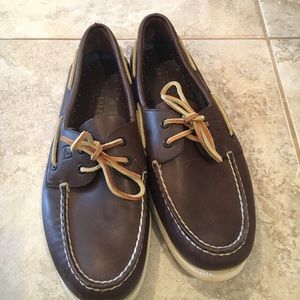 Authentic Sperry - brown, size 10.5