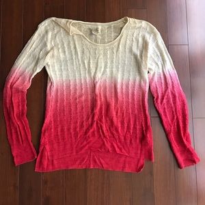 Ombré Knit Top