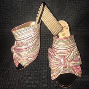 sam edelman bow mules