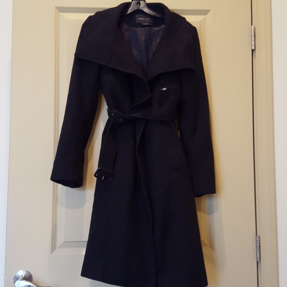 BCBGMaxAzria Wool Peacoat