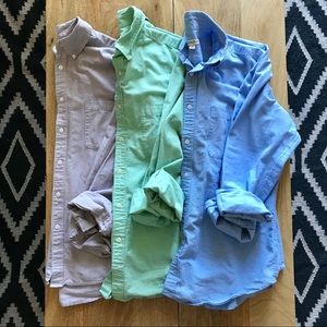 3 Oxford Button Down Shirts