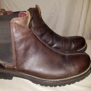 Clarks Split Toe Chelsea Boots