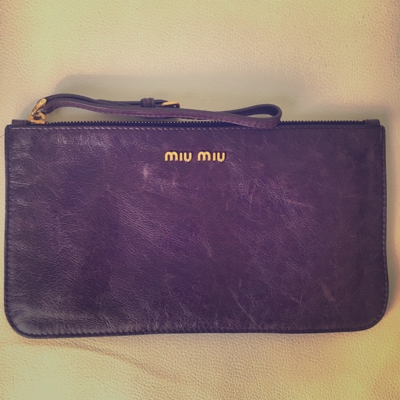 Authentic Miu Miu wristlet - Picture 1 of 4