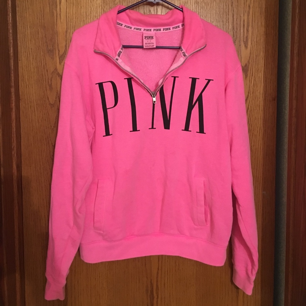 Bright pink PINK sweatshirt