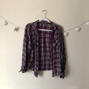 Maroon Flannel