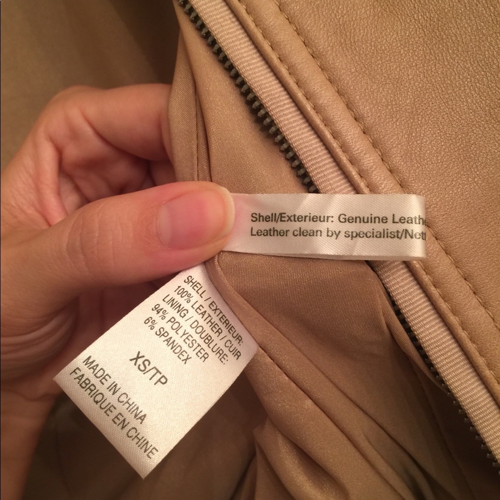 Elie Tahari corseted leather jacket - Picture 3 of 7