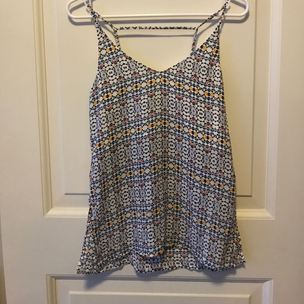 H&M Geometric Tank and Shorts Set